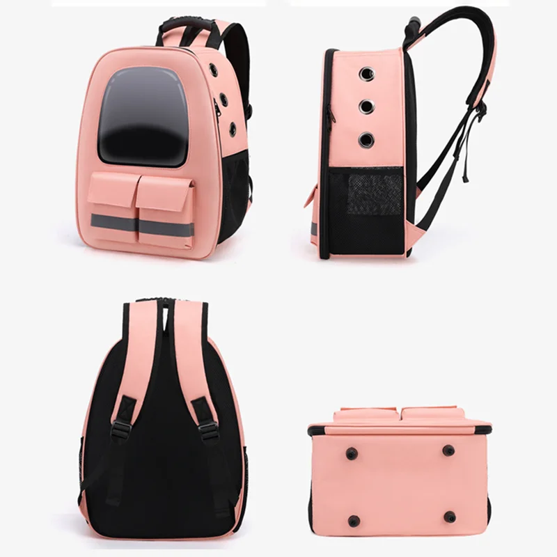 Сумка-переноска для маленьких собак и кошек светоотражающий дышащий дорожный