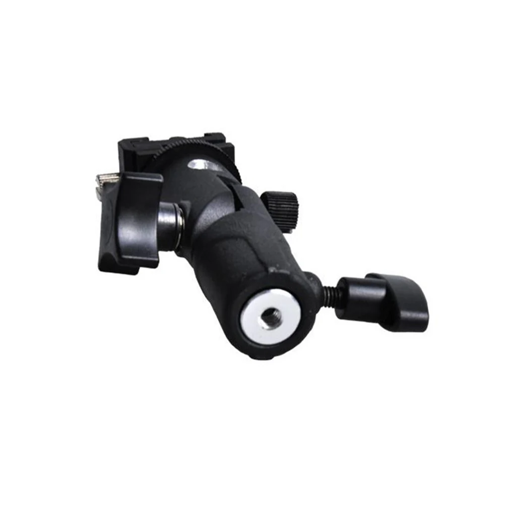 

Подставка для фотовспышки из алюминиевого сплава, портативная универсальная винтовая фиксация типа E, аксессуары для крепления фотовспышк...