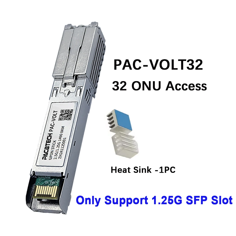 Фото Мини OLT Micro Gpon Olt Stick с одним портом 2 в 1, порта Ftth Fttx 4G 5G Sc Upc Sfp Rj45 Металлическое встроенное мини-волокно OLT №3