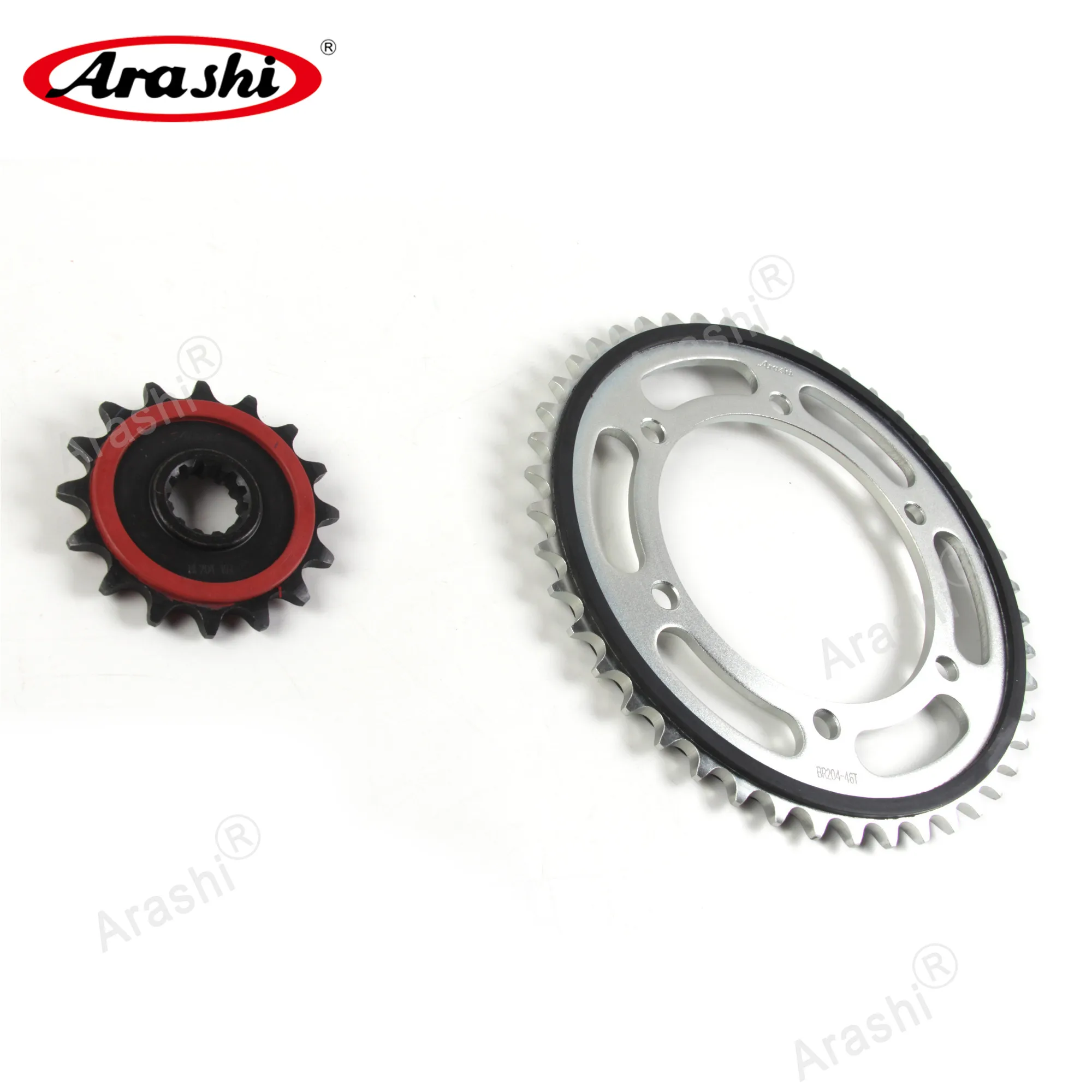 

1 комплект, передняя цепь для мотоцикла 525, 16T, задняя, 45T, комплект с резиновой подушкой, Звездочка для YAMAHA XSR900, XSR 900, 2016-2020, 2017, 2018, 2019