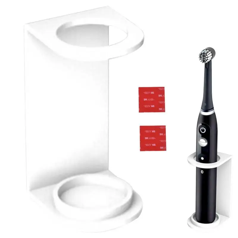 

Creative Traceless Stand Rack Organizer Electric Wall-Mounted Holder Space Saving Toothbrush Holder Bathroom Accessories