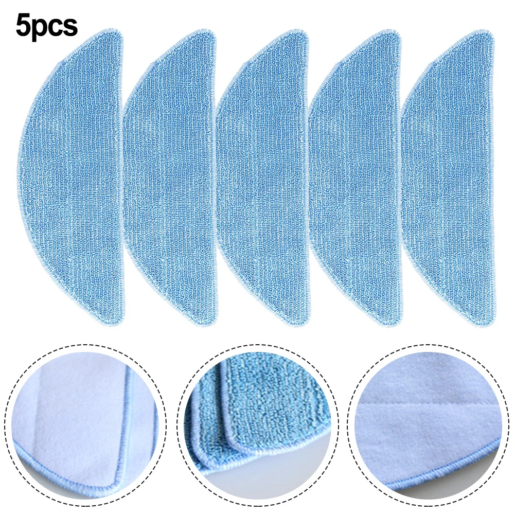 

5pcs Mop Cloth For Trifo Ironpie M6+ Robotic Vacuum Cleaner Household Cleaning Tools Accessories Mop Pads Parts