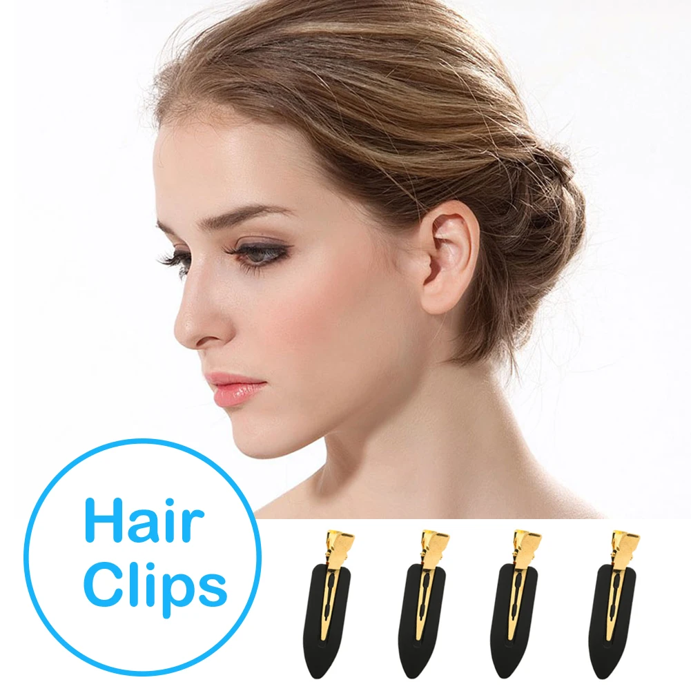 

Прочный металлический материал в форме листа, элегантная фиксированная челка, инструмент для девушки, макияжа, парикмахера, профессиональн...