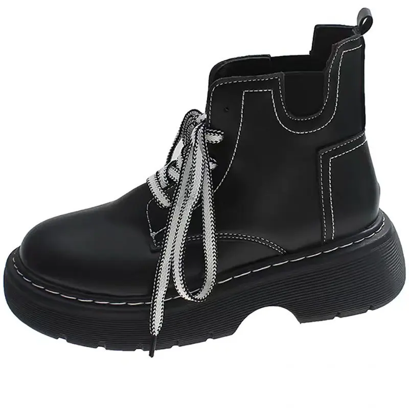 2023 Classic  Boots Women's  Autumn New Thick Bottom All-match Casual Fashion Short Boots Women Shoes