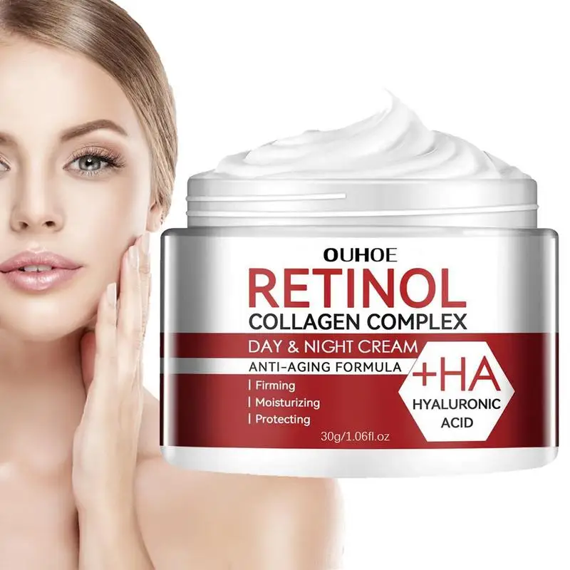 

30ml Retinol Face Cream Moisturizing Whitening Firming Fade Fine Lines Anti-wrinkle Anti-aging Deep Care Lotion Reduce Fine Line