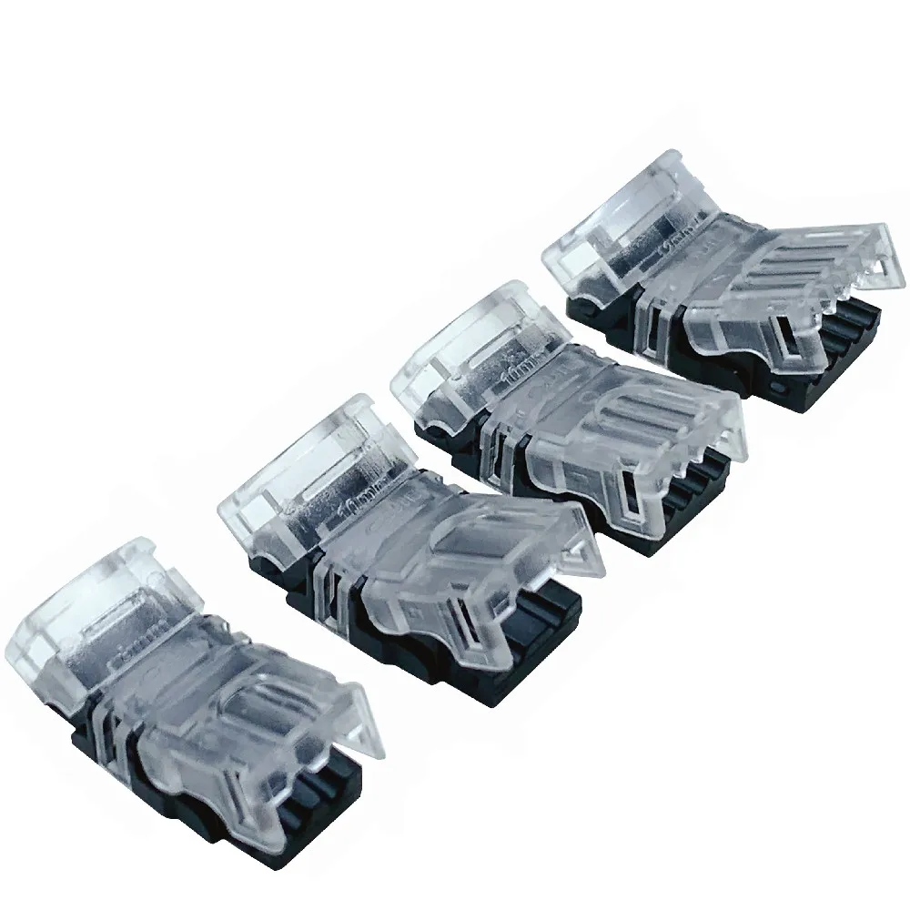 

Коннектор для светодиодной ленты CCT RGB COB, 5 шт., 2/3/4/5/6 Pin, для одиночной ленты RGBW 3528 5050 WS2812B WS2811, клеммы для подключения проводов