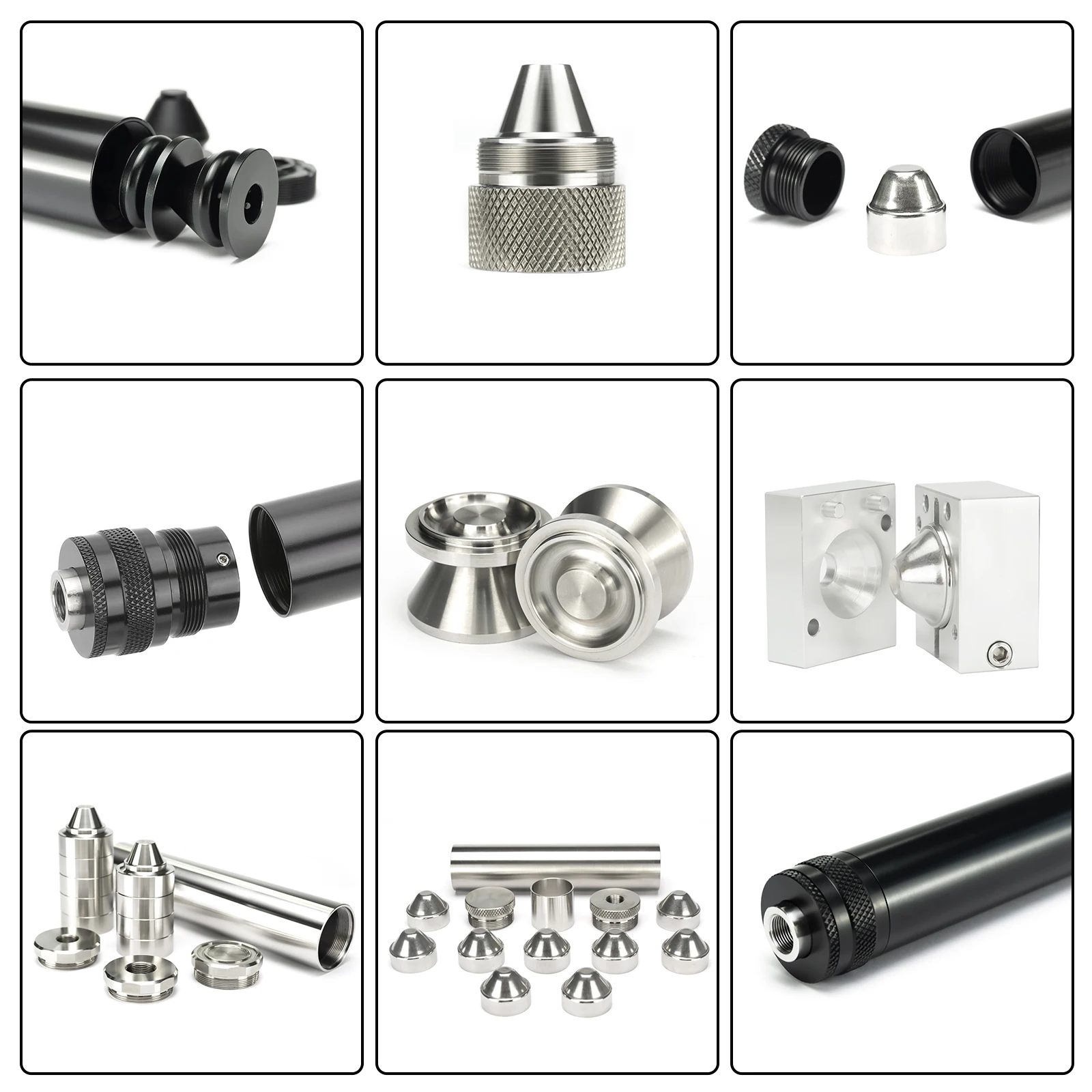 

Модульная Очищающая трубка Alu/SS/TI, K-образная чашка, комплект поршневого усилителя, кратное отсоединение, внешний усилитель отдачи, масляное ...