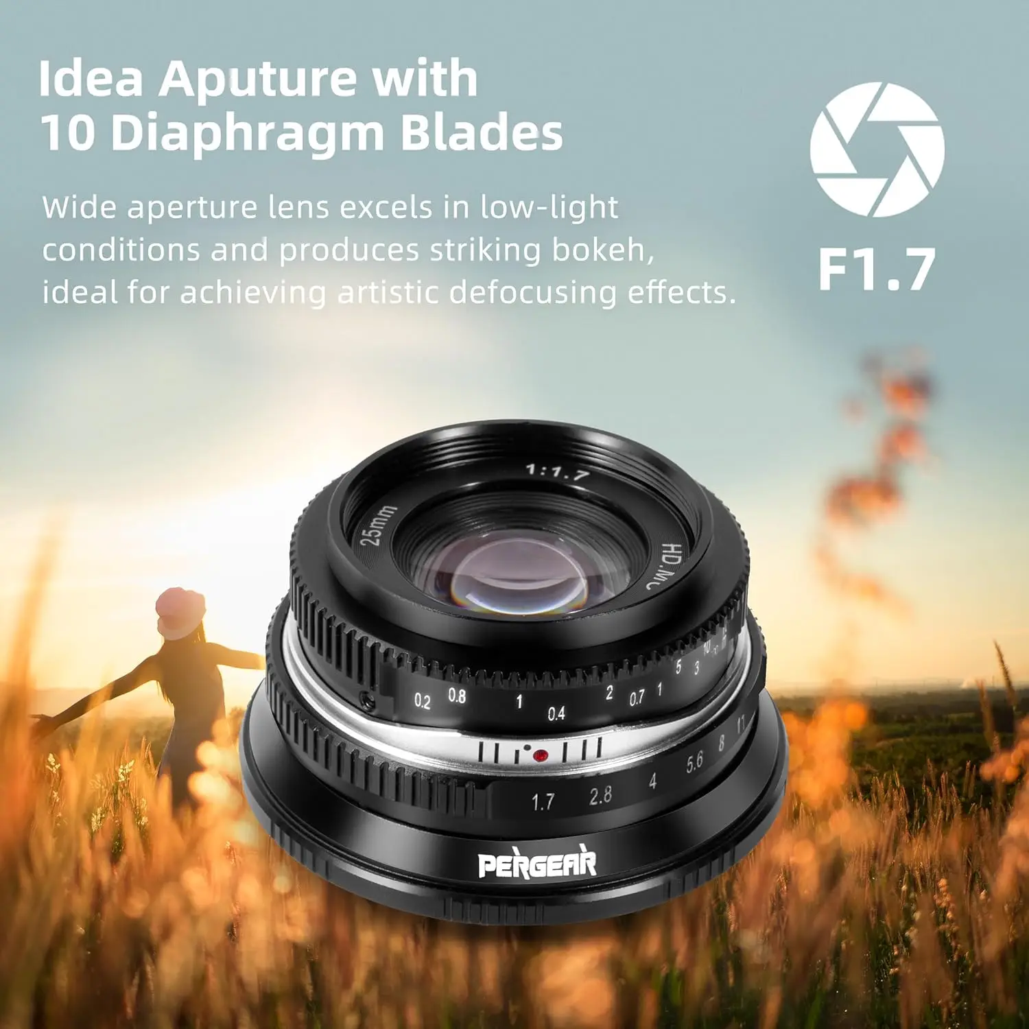 Ручной объектив APS-C для Fuji X Canon RF Nikon Z M4/3 Sony E Mount беззеркальных камер с большой