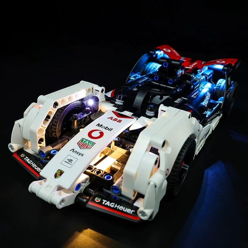Фото Набор светодиодного освещения, подходящий для LEGO Formula E ®   Конструктор Porsche 99X Electric 42137 №1