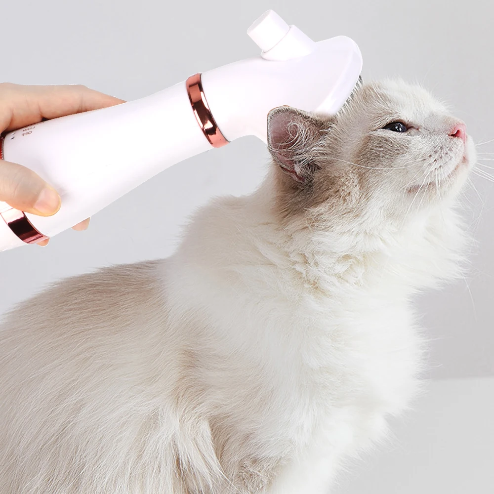 

Фен для домашних животных 2 в 1, расческа для котят и кошек, уход за шерстью, малошумная сушилка для шерсти щенка