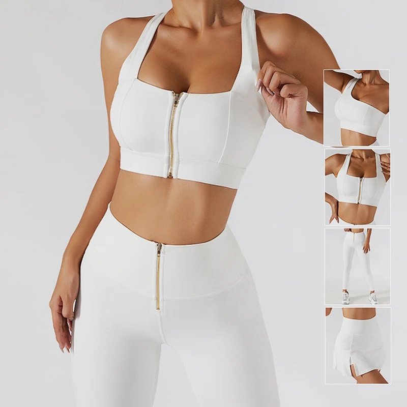 

2 Piece Yoga Set Fitness Leggings For Women Women's Sports Suit Tracksuit Gym Workout Sportwear Outfit Clothes Woman Sets Bra