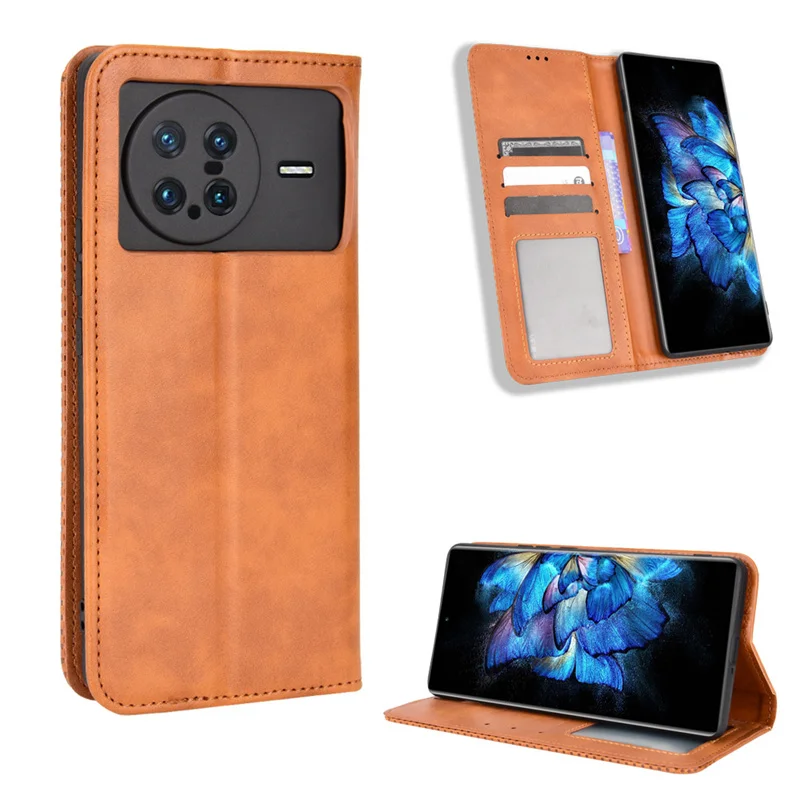 Чехол-книжка из искусственной кожи с магнитной застежкой для VIVO X Note V2170A