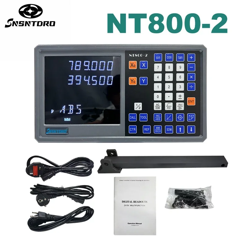 

SNSNTDRO NT800 2/3 осевой ЖК-дисплей DRO 9 языков
