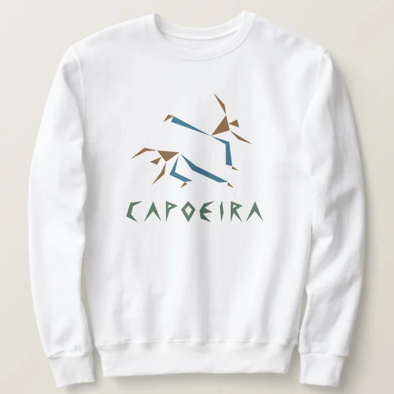 

Stylized Design Brazilian Martial Arts Capoeira Fight Sweatshirts New 100% Cotton Comfortable Casual Mens Fashion Streetwear