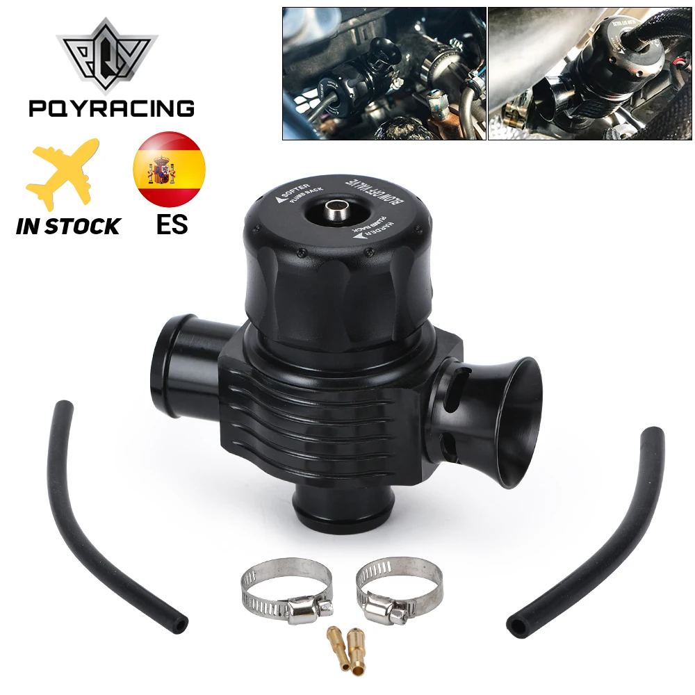 Turbo Diverter Dump Blow Off Valve Dual Port с звуковым сигналом для VW MK4 Golf Polo GTI 1.8T Saab PQY5744BK