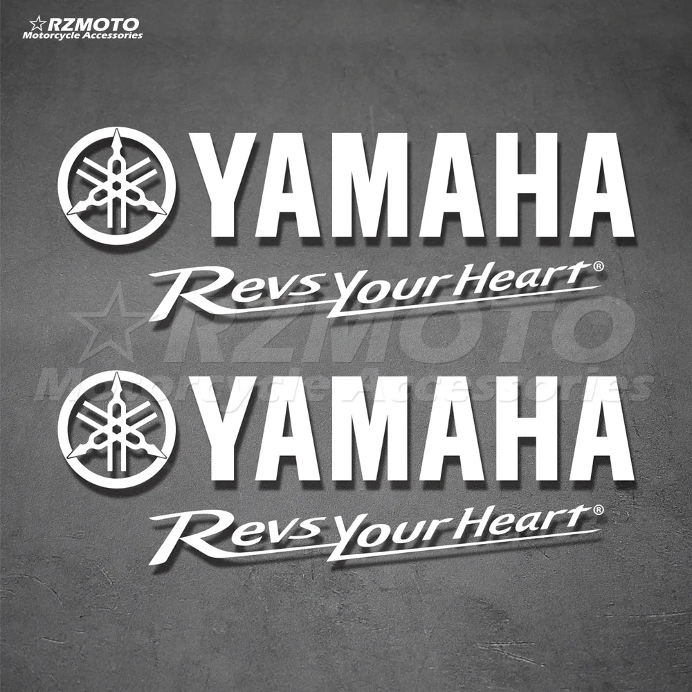 

For YAMAHA Revs Your Heart Bodywork Racing Motorcycle Stickers Car Decorative Tank Motor Logo Fairing Windshield Helmet Decal
