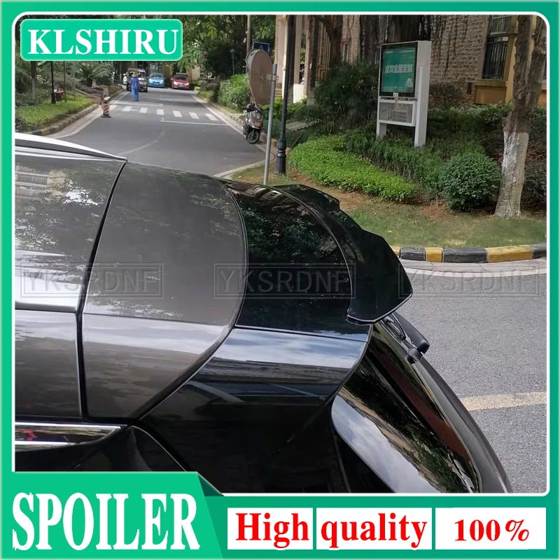 

KLSHIRU For Nissan Murano Hatchback Spoiler High Quality ABS Plastic Gloosy Black Car Tail Wing Decoration Rear Roof Lip Spoiler