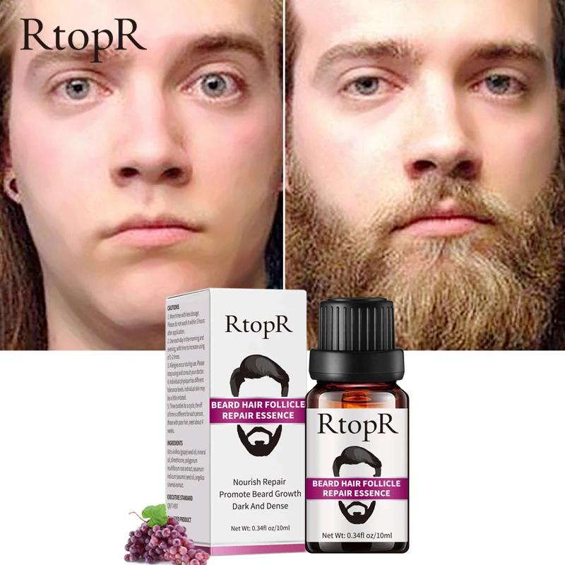 RtopR волосяной фолликул ремонт масла Для мужчин для укладки волос масло усов роста