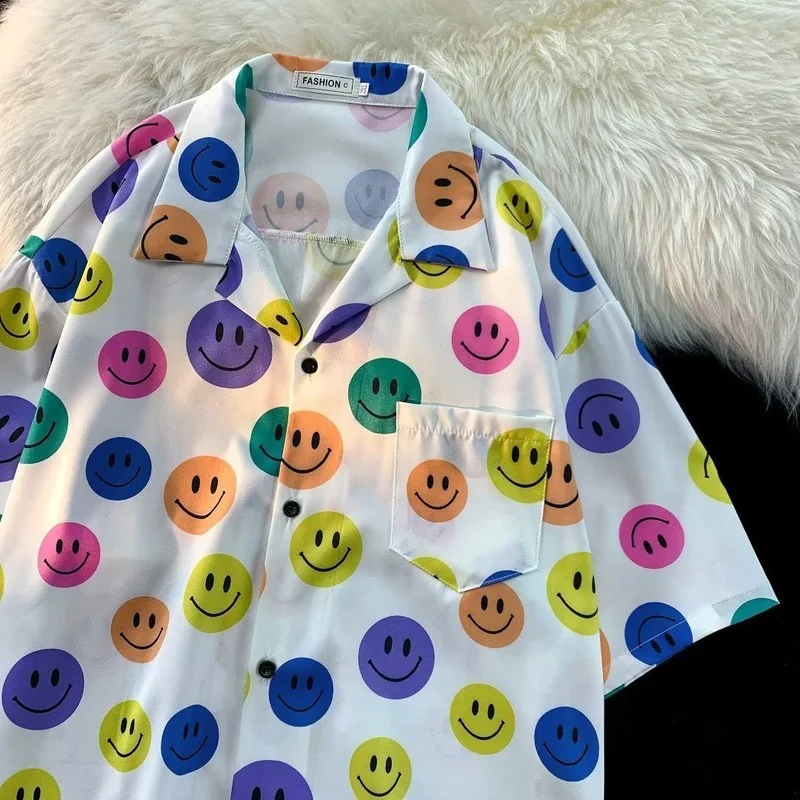 Блузка женская в Корейском стиле модная повседневная недорогая рубашка с