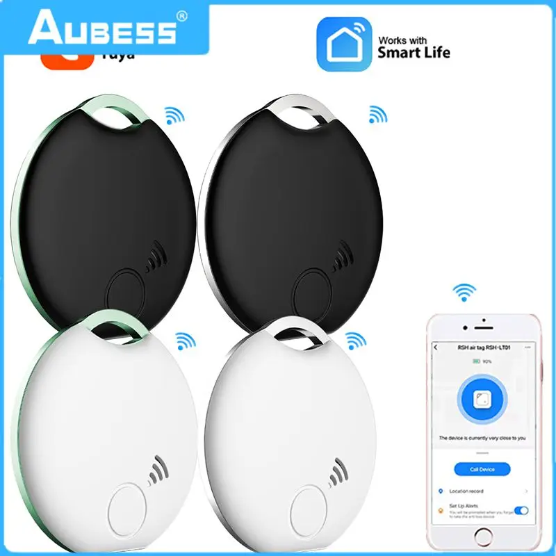 

Tuya Smart Tag Bluetooth-compatible Tracker Smart Life APP Monitoring Alarm Wallets Luggage Pets Finder Mini Item Locator