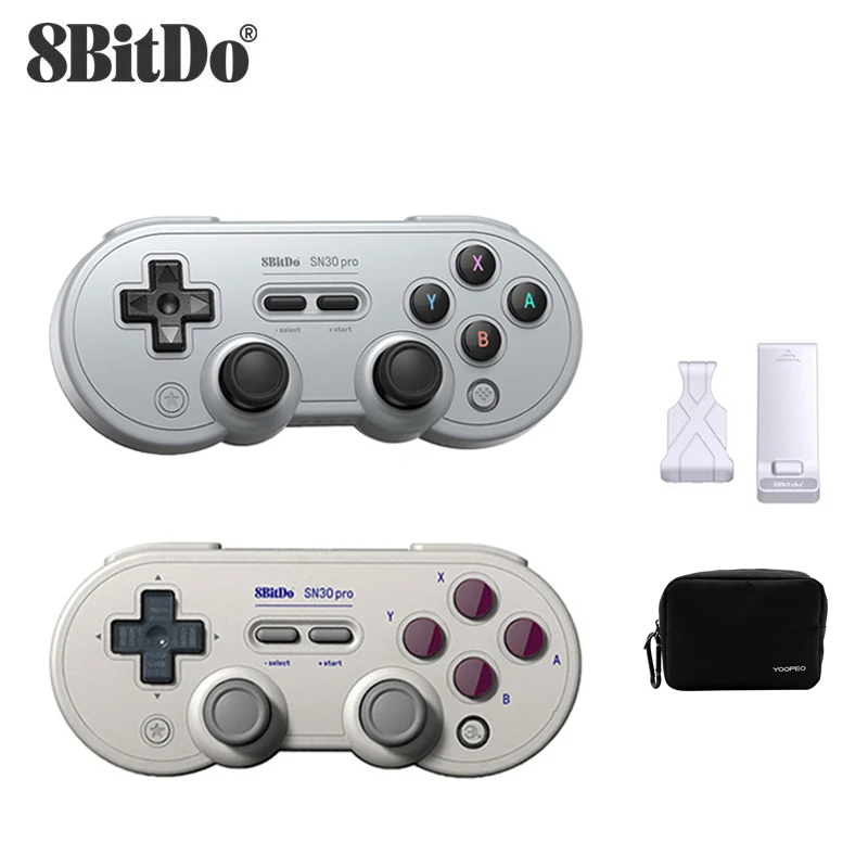 

8BitDo SN30 Pro Game Controller Wireless Bluetooth Gamepad for Nintendo Switch Android MacOS Steam Windows PC Joystick