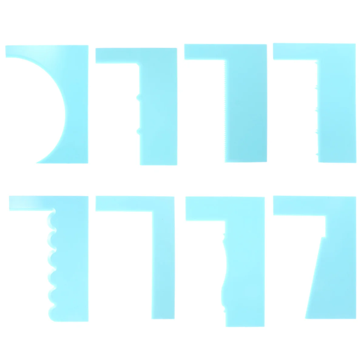 

8 Pcs Cake Baking Utensils Tonge Scrpaer Cake Decorating Supplies Cake Decorating Tools Scraper Cake Kitchen accessories