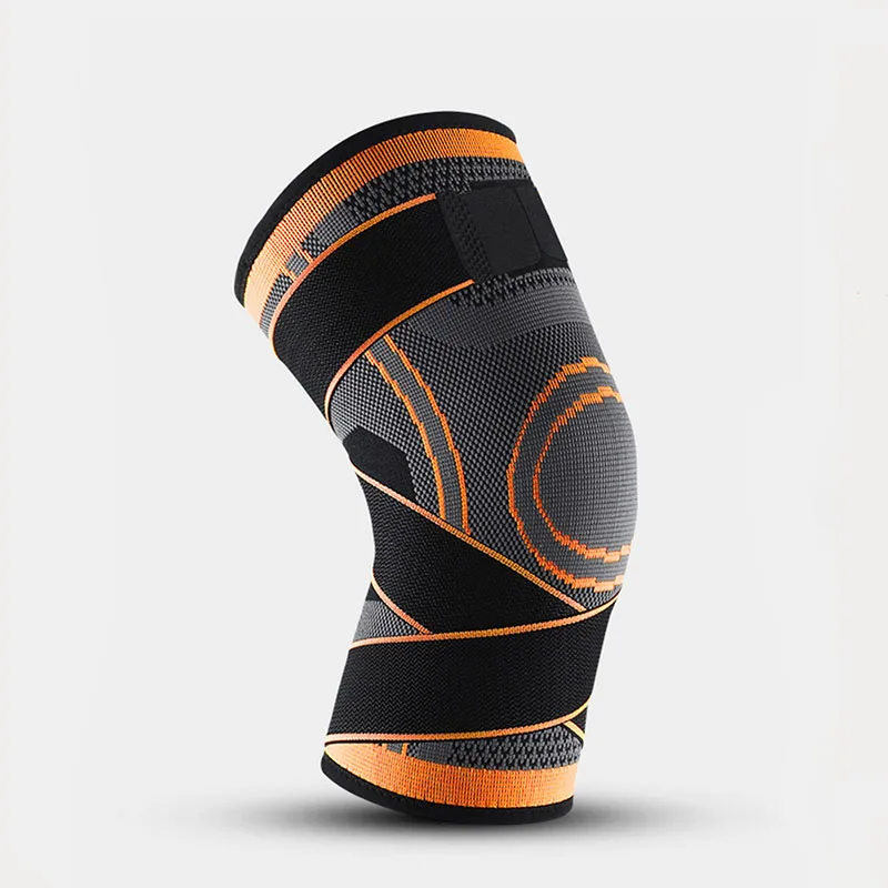 

1 PCS Silicone Padded Knee PadsSafety Knee Brace Sleeve Basketball Fitness Meniscus Patella Protection