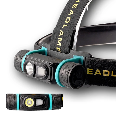 Налобный фонарь XPG белый + красный свет