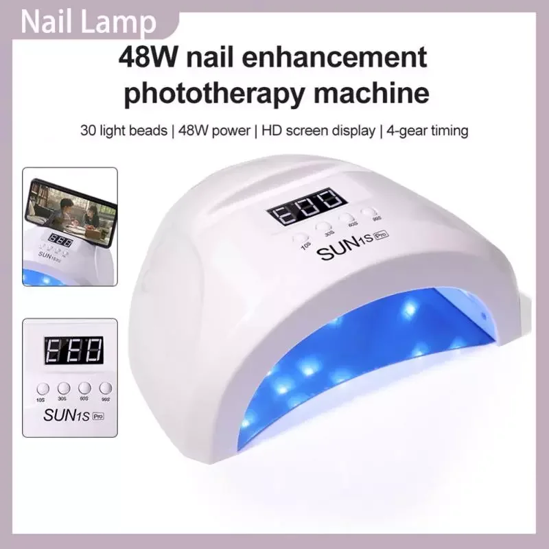 

2022New Nail Dryer LED Nail Lamp UV Baking Lamp For Curing All Gel Nail Polish With Motion Sensing Manicure Device Pedicure Salo