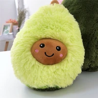 20 60cm cute avocado doll kawaii plush toy cartoon stuffed fruit pillow cushion birthday gift for children holiday decoration
