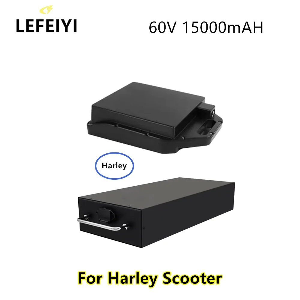 

60V 15AH Lithium Ion Waterproof 18650 Battery for Harley Electric Scooter Bicycle