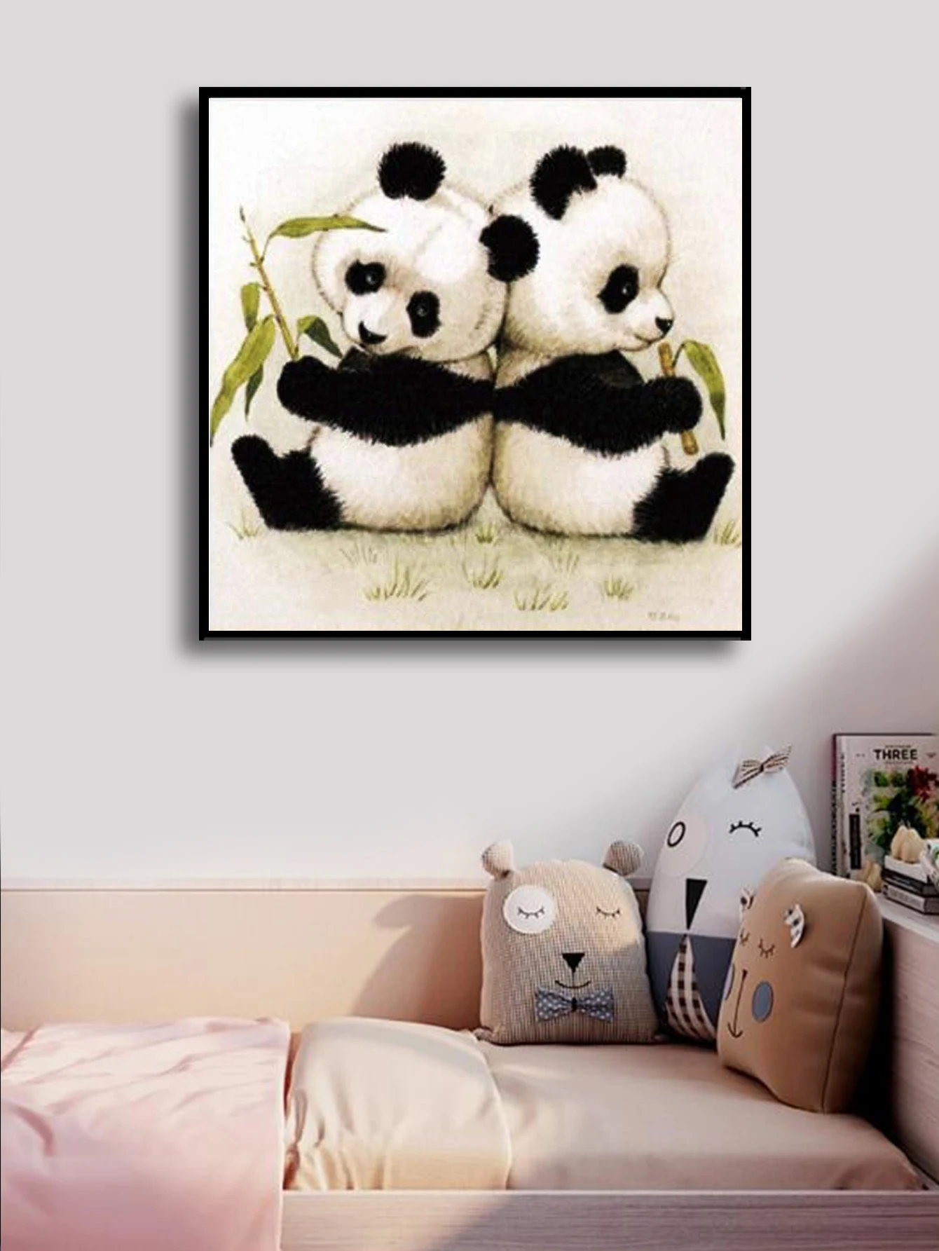 5D алмазная живопись полная картина панда бриллиантовая вышивка стразы крестиком