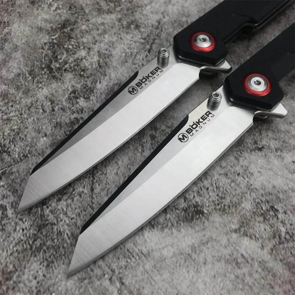 Тактический складной нож Boker для улицы 440B лезвие Tanto G10 ручка многофункциональный