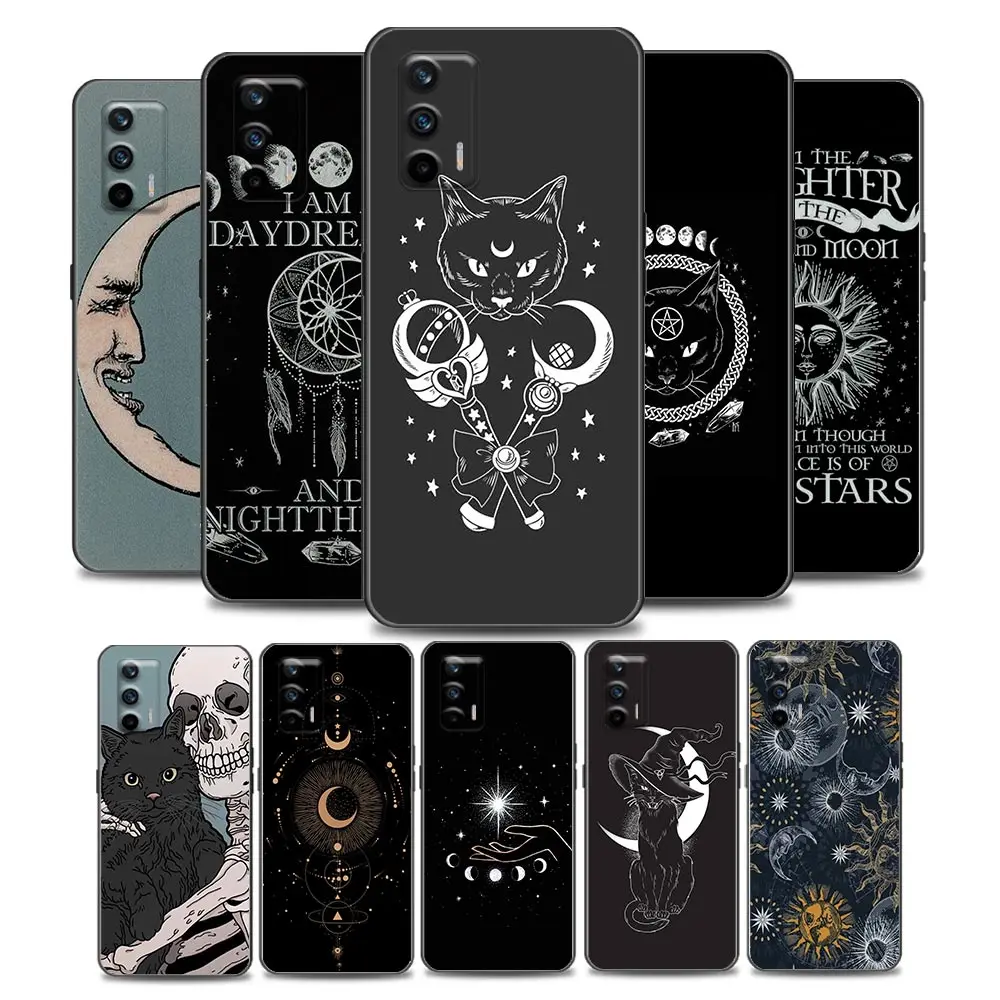 

Fool Tarot Card Meanings Cat Realme Case for Q2 Pro C20 C21 V15 5G 8 Pro 5G C25 GT Neo V13 5G X7 Pro Ultra C21Y Soft Silicone