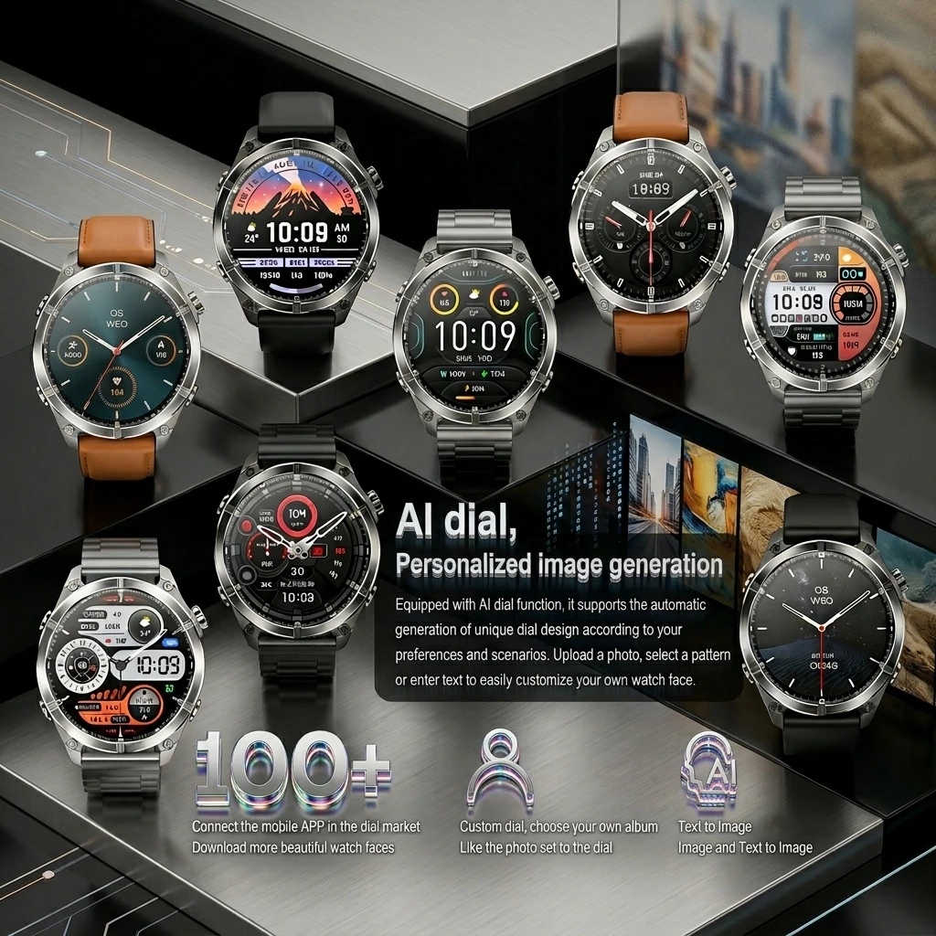 Умные часы HD300 для дайвинга с AMOLED-экраном 5.4, Bluetooth-звонками, NFC, AI GPT, мониторингом здоровья и фитнеса, для путешествий (art.: 3920db278eb16) - 3920db278eb16