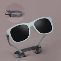 flexible polarized baby sunglasses with adjustable strap for toddler newborn infant age 0 36 months 100 uv protection