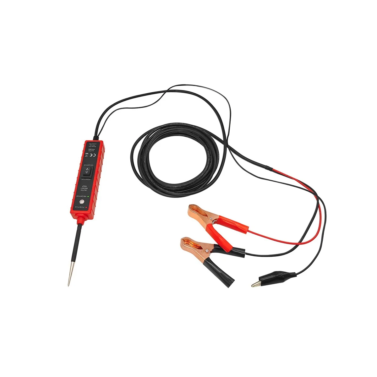 

Автомобильный тестер электрической цепи 6-24 В, автомобильный диагностический инструмент цепи электропитания, диагностика автомобильной электрической системы