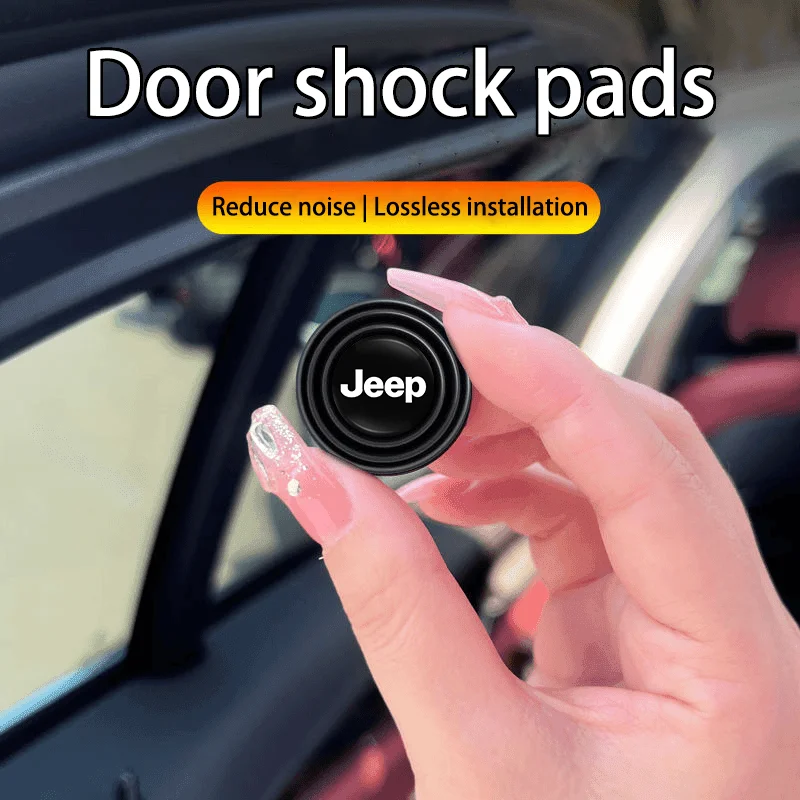 4/12 шт. амортизирующие прокладки для двери автомобиля наклейки аксессуары Jeep Grand