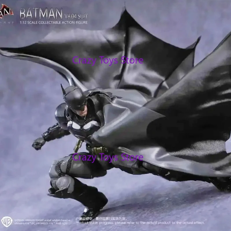 Фото В наличии Новые фигурки 1/12 Arkham Knight V8.04: Бэтмен 002 в костюме, Дэдслоук, Супермен из DC Multiverse, статуэтка Lpzz Toys №4