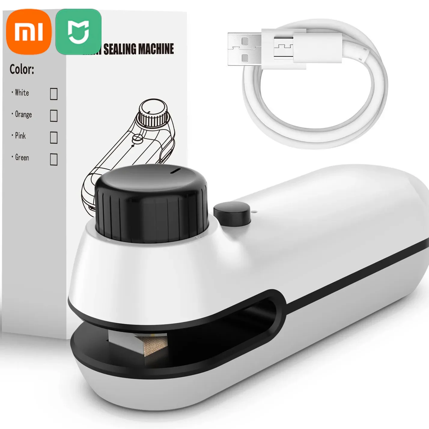 Перезаряжаемая сумка Xiaomi 2 в 1 мини-термосварщик для хранения пластиковая