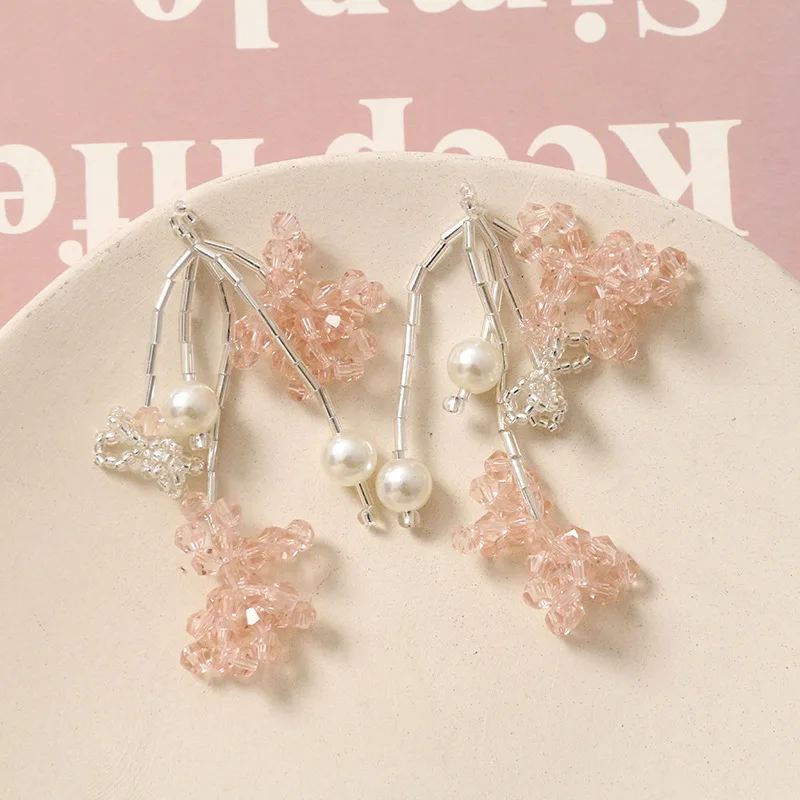 2 шт. женские Серьги-Подвески из бисера