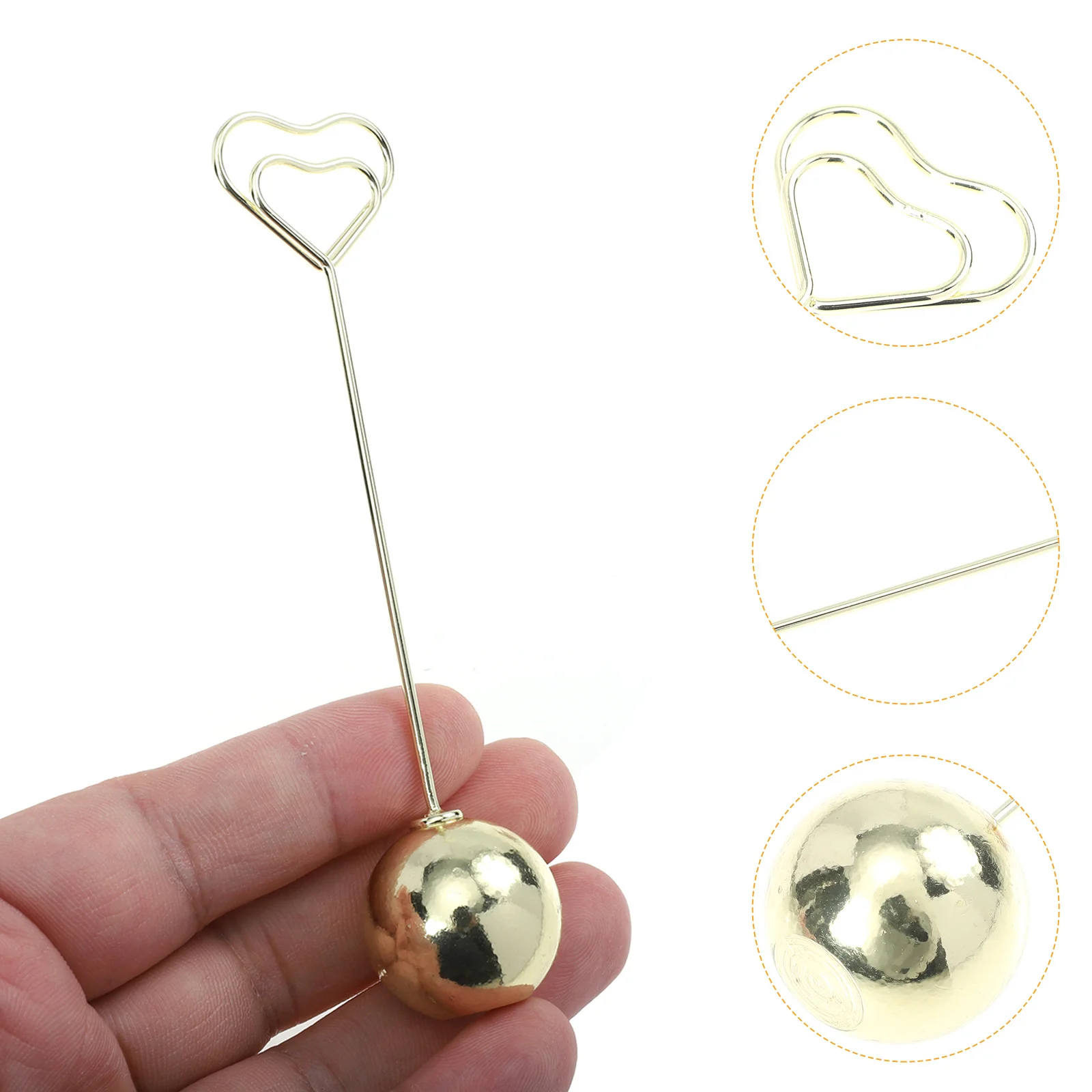 

1 Pc Creative Desktop Fixing Vertical Note Clamp Photo Clip Cards Holder for Home