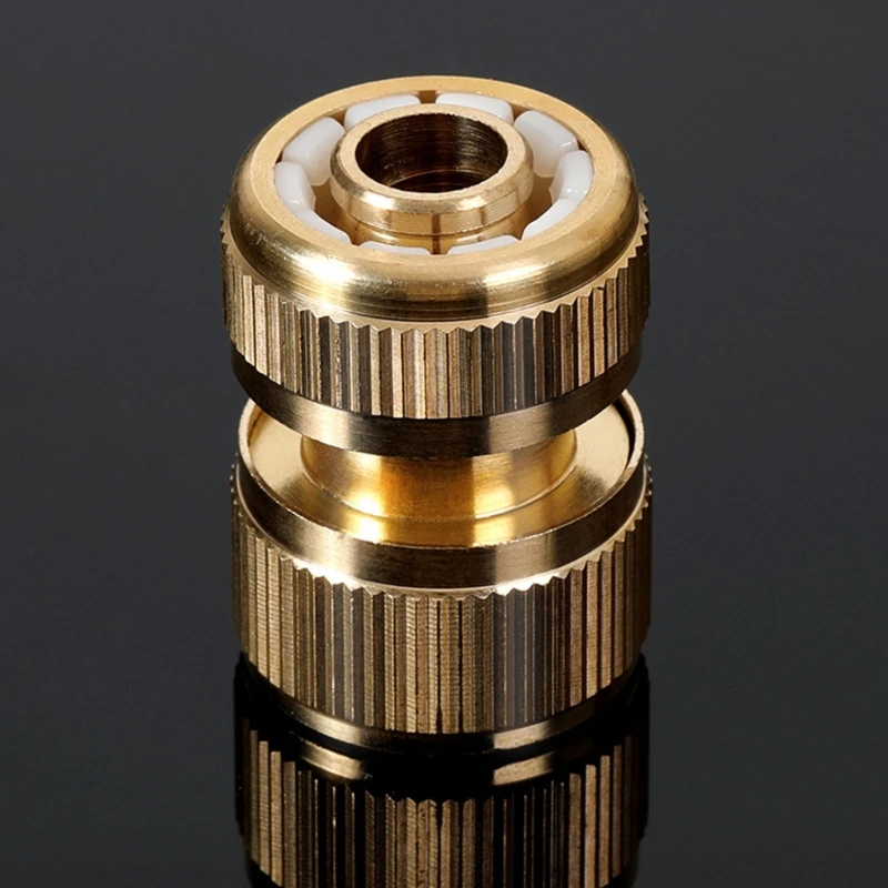 

Garden Hose Fitting Conector Brass Garden Hose Couplings (2 Female + 2 Male)