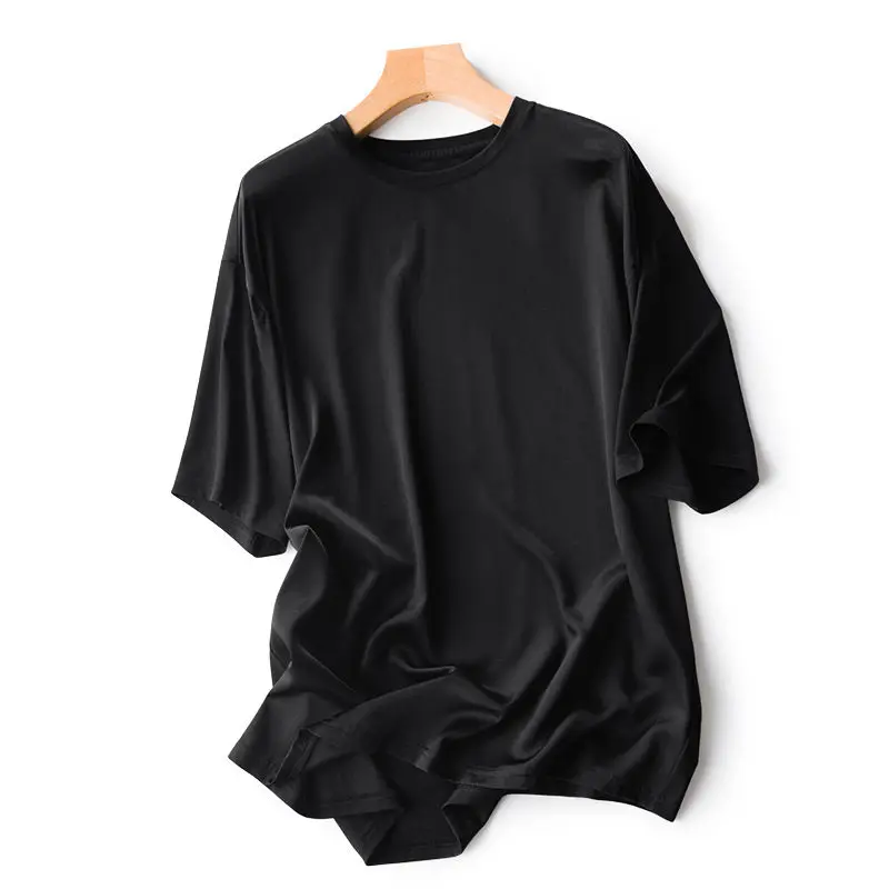 

Летняя Высококачественная Классическая хлопковая повседневная женская футболка с коротким рукавом