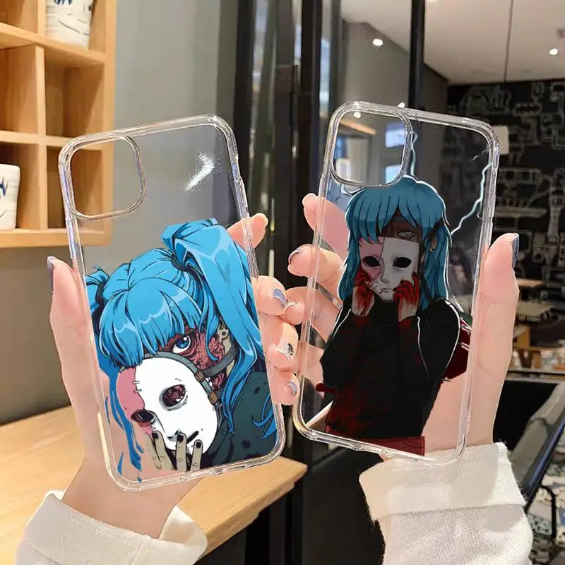 

sally face game Phone Case Transparent soft For iphone 12 11 13 7 8 6 s plus x xs xr pro max mini