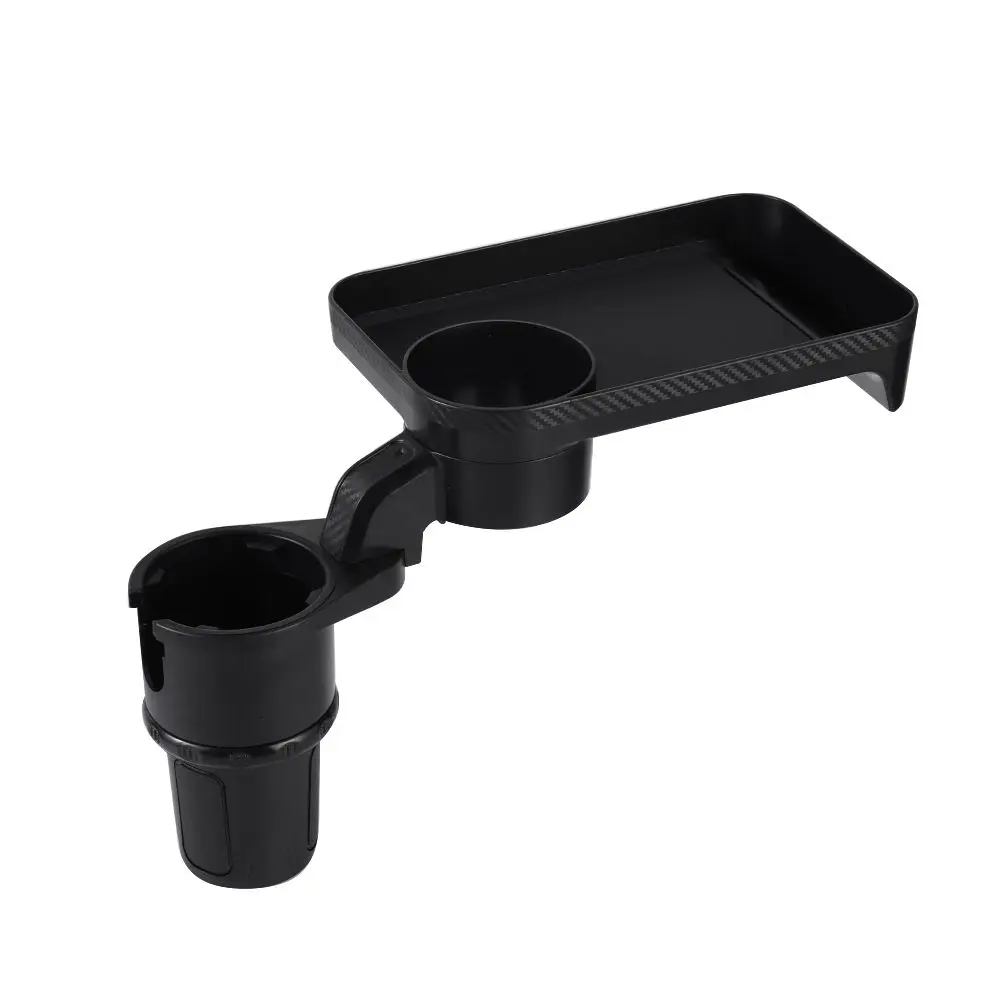 

Car Tray Table Adjustable Car Food Tray with Phone Holder Mount Car Food Table for Cup Holders Beverage Bottle Car Swivel Tray