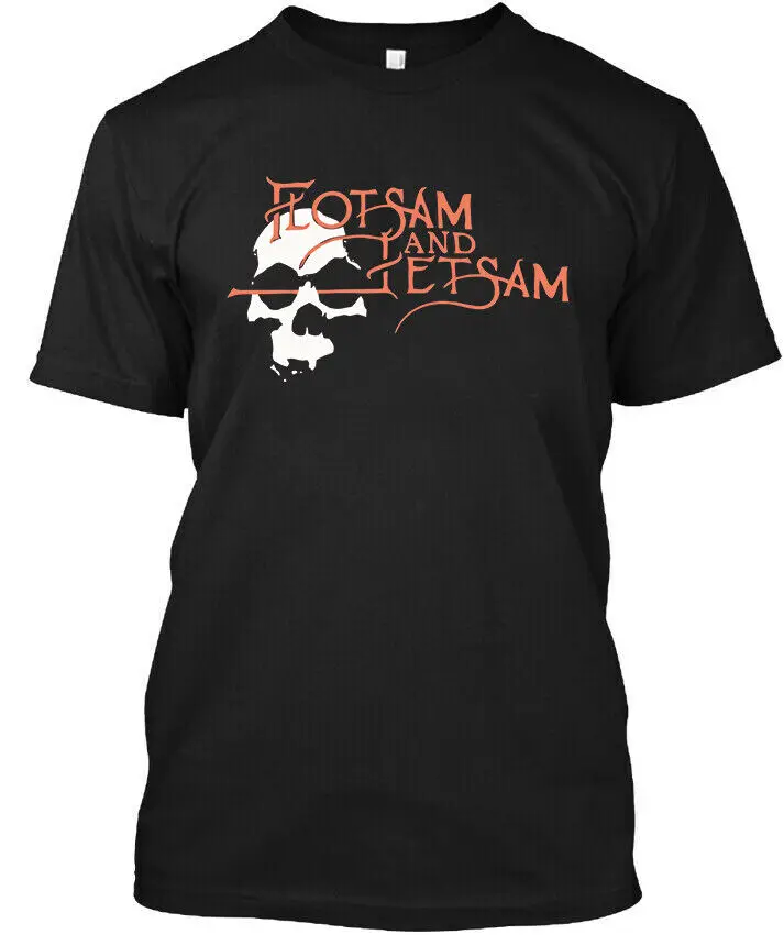 Новинка популярная футболка Flotsam и Jetsam с американским музыкальным графическим