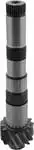

SRT 25100040 SANZIMAN MAHRUTI EXIT SHAFT (74/15 Z:16 / 02Z ) TRANSPORTER T5 T6 T7 0319