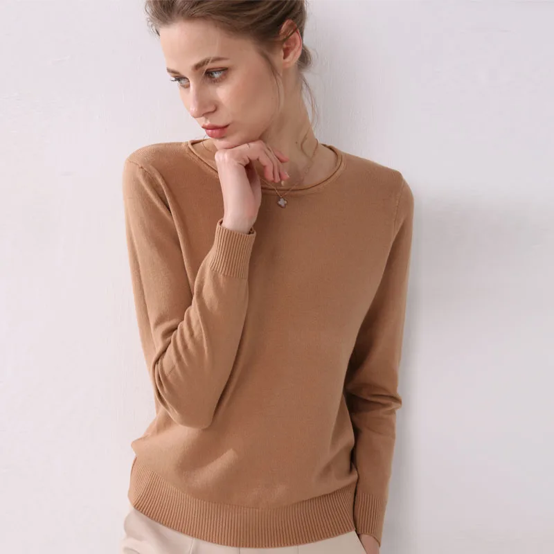 

Geometric Pattern Fashion Basic Hit Casual Regular 2022 Female Women Long Sleeve All Match College Wind Hit Hot Sale Sweaters