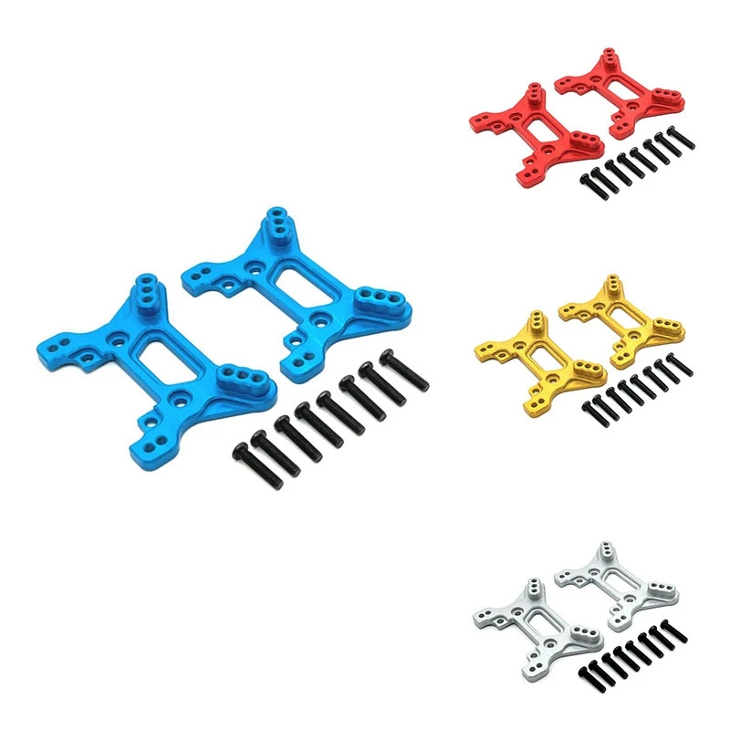 

Metal Front And Rear Shock Tower For Wltoys 104072 1/10 RC Car Upgrades Parts Accessories